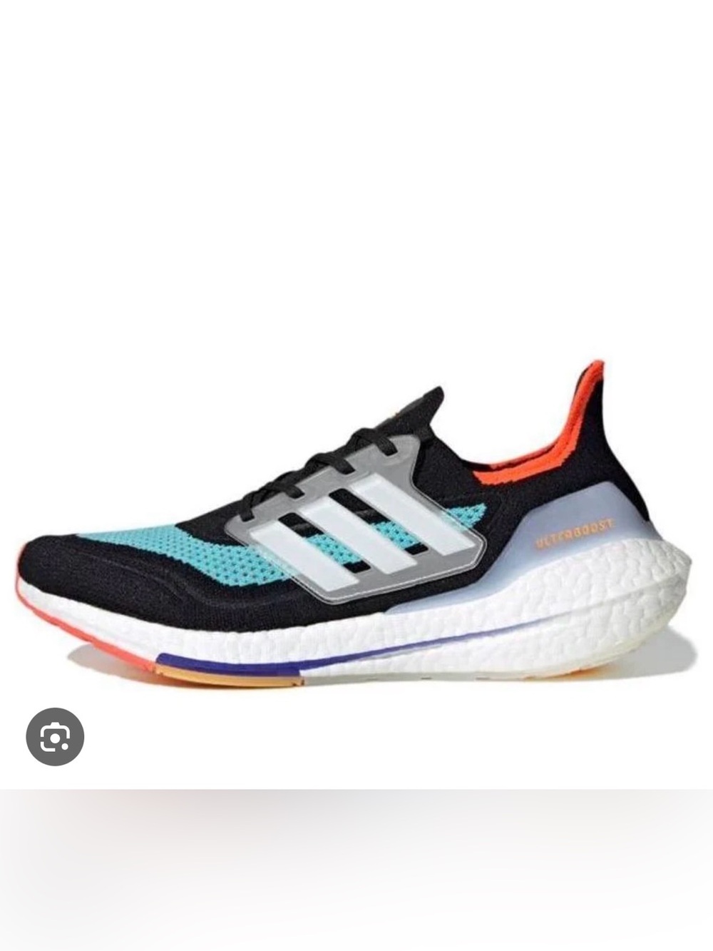 adidas Ultraboost Sneakers - Black/Blue/Red
